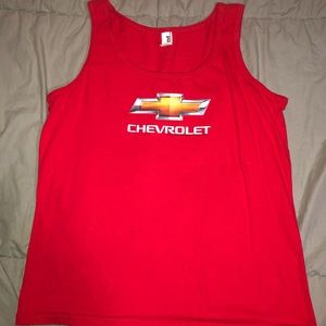 Red Chevy Tank top